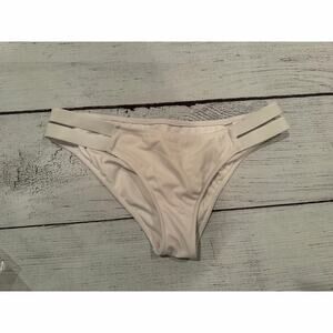 Shade & Shore White Bikini Bottoms Size S